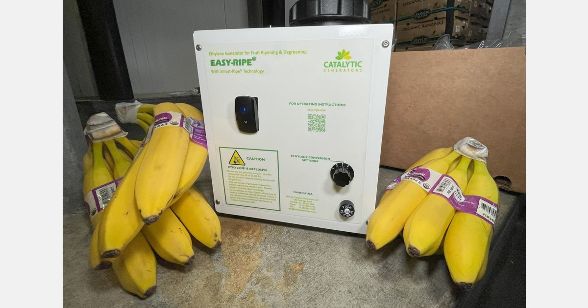 Ethylene product for banana ripening approved in Germany