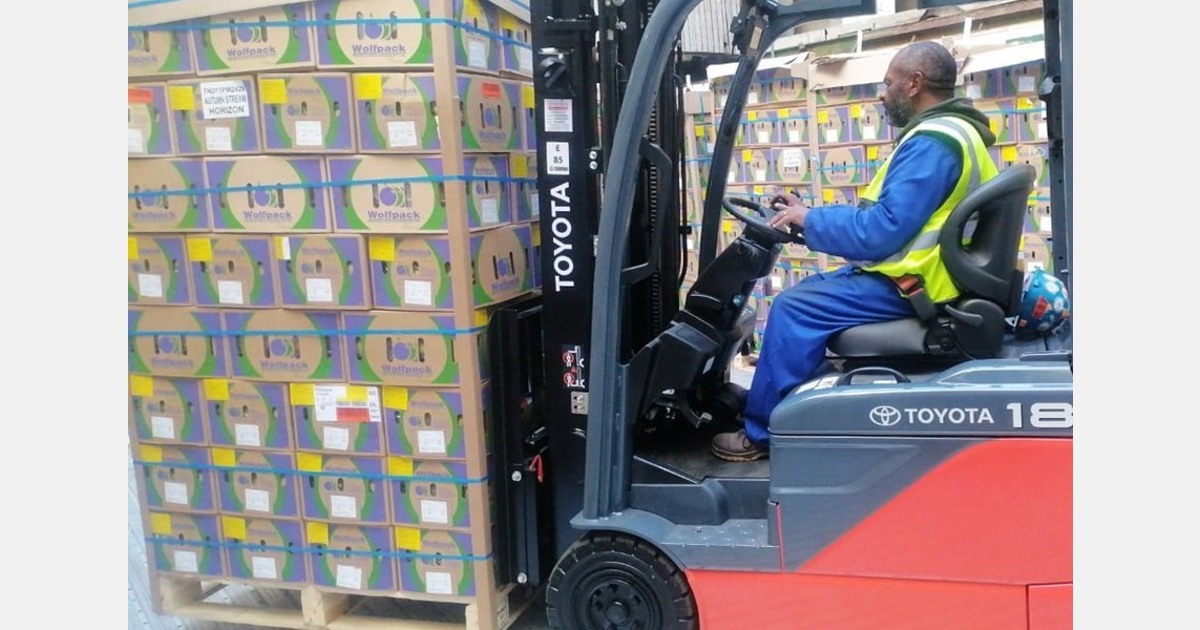 Cape Town's private port terminal operator adds electric forklifts to