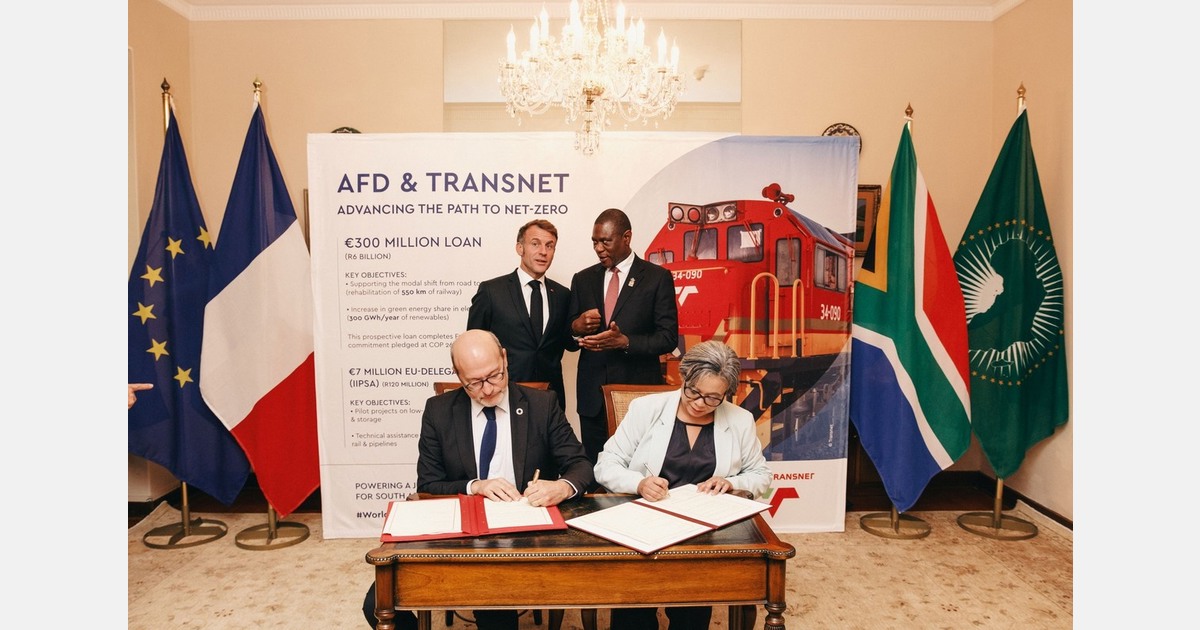Transnet partners with France and EU on decarbonisation plan
