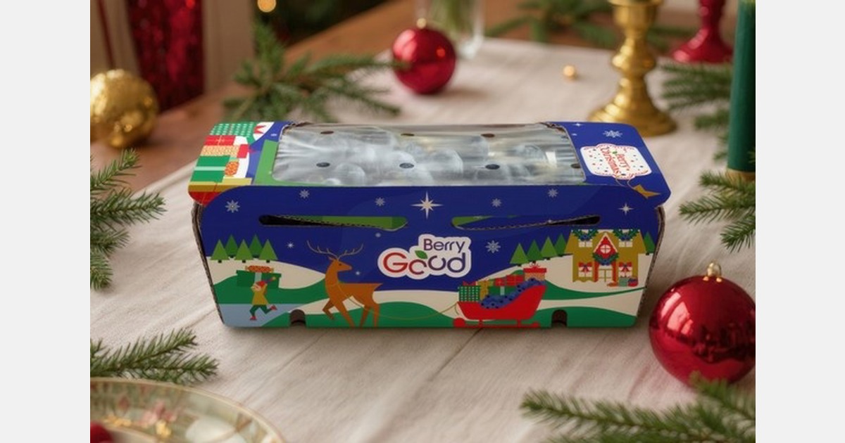 Blueberries get the holiday treatment