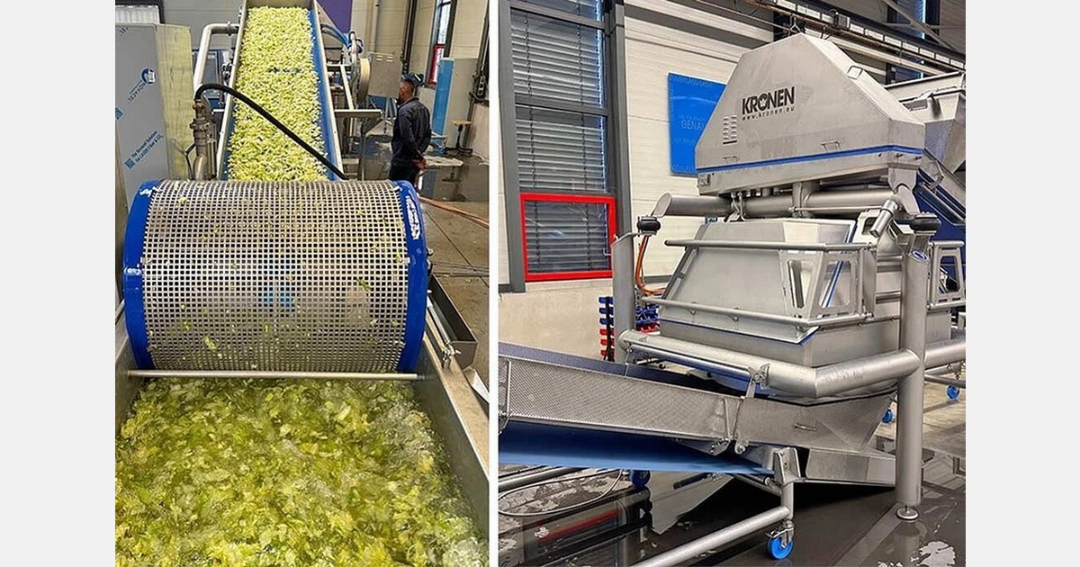 UK facility installs new iceberg lettuce processing line