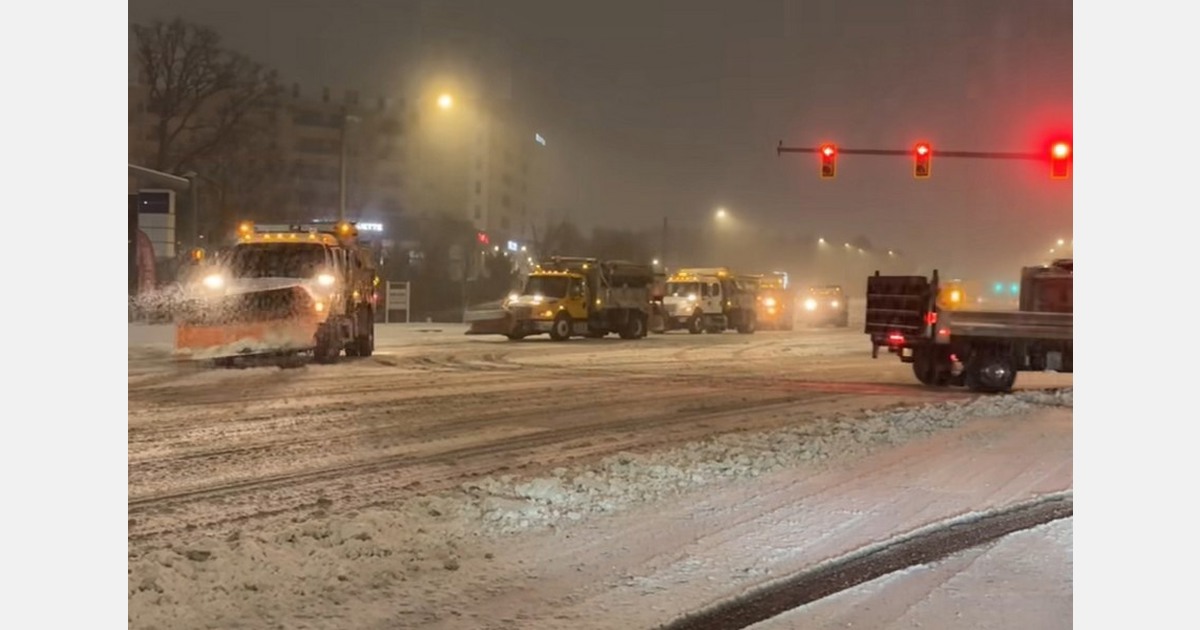 Logistics plans were in place ahead of snow storm that covered parts of the U.S.