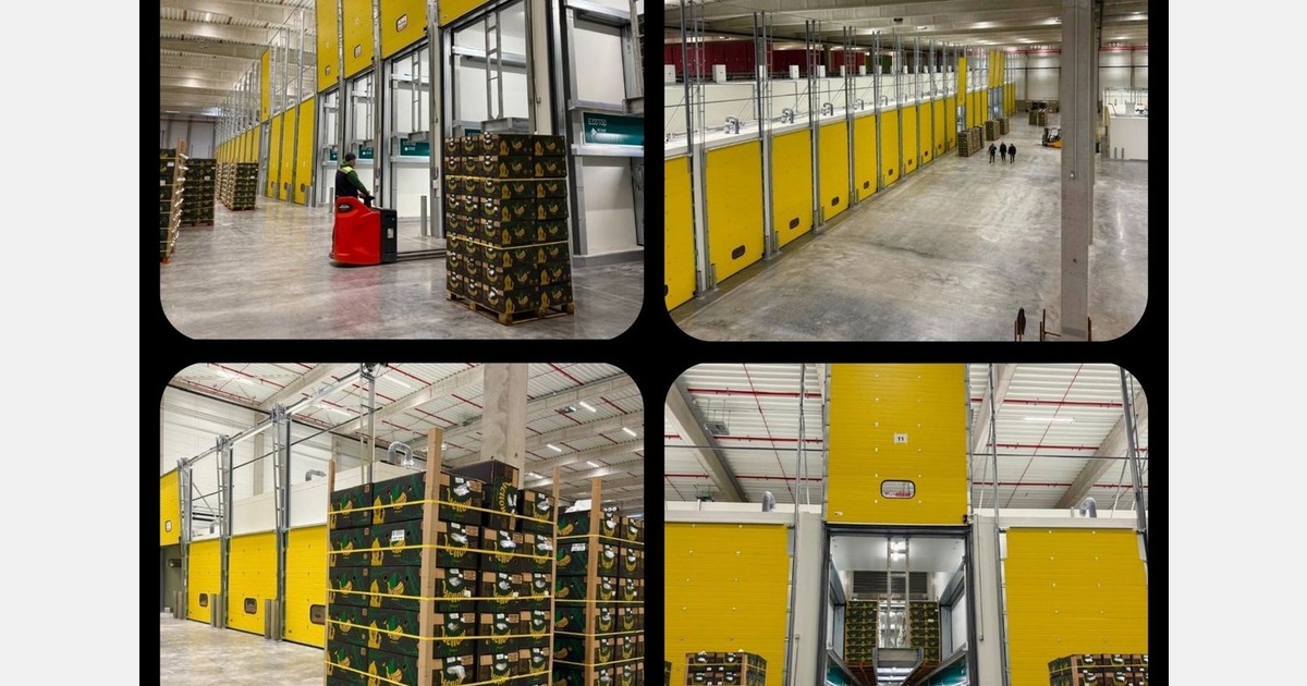 Banana ripening capacity expands near Antwerp