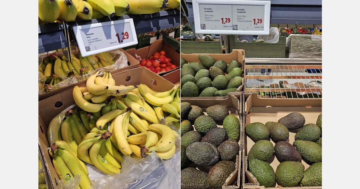 "Significant price range for avocadoes this week; consistency in banana category"