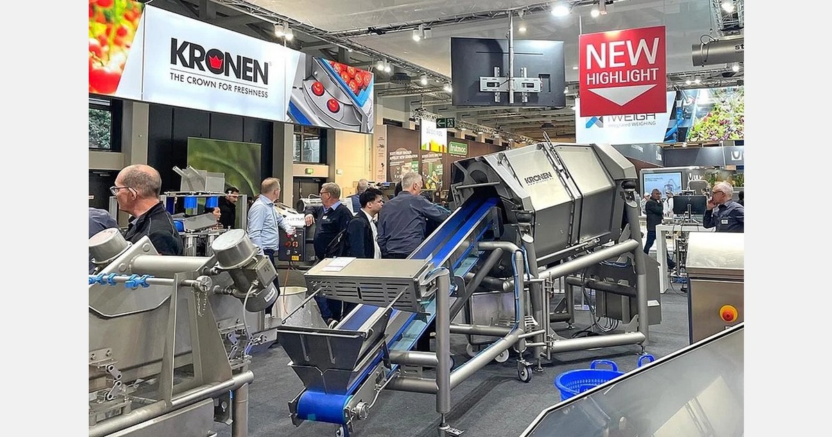 New drying system targets continuous fresh-cut lines