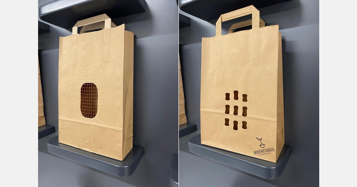 "These potato bags are produced with mesh or nine holes"