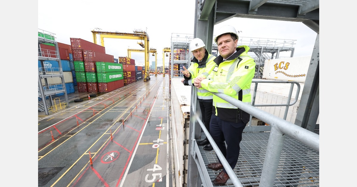 Dublin Port adds 140 new reefer charging points