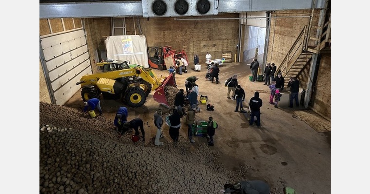 PEI farms team up for annual “Fill Your Boots” potato giveaway