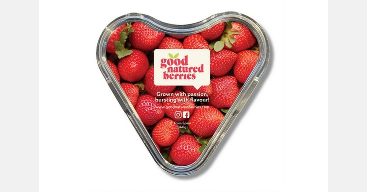 Scottish grower launches heart-shaped strawberry punnets for Valentine’s Day