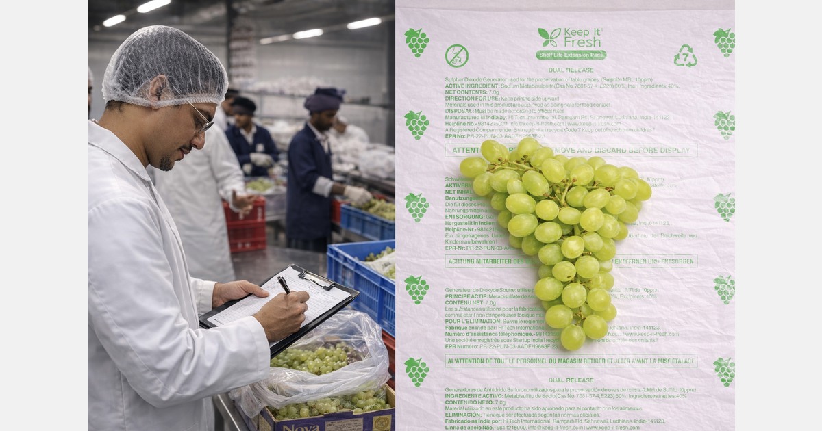 “Grapes achieve nearly 100-day storage, supporting longer supply chains and sales”