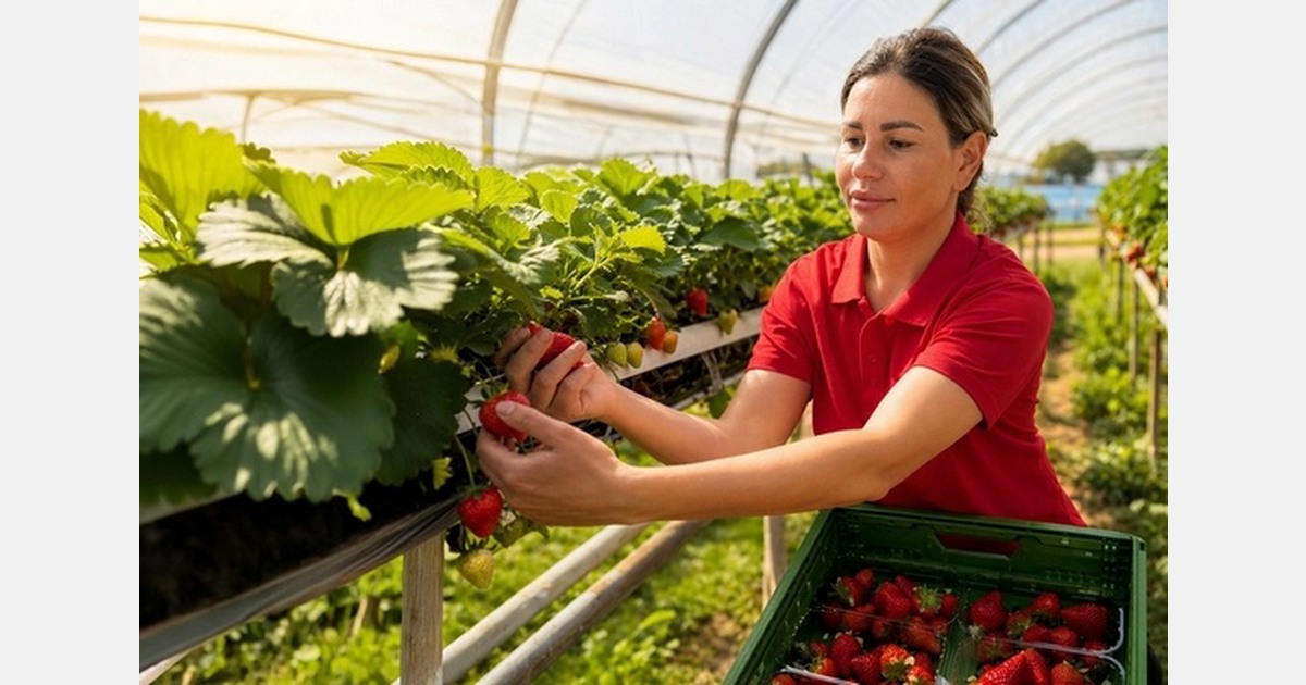 UK strawberry volumes rise with early outdoor harvest