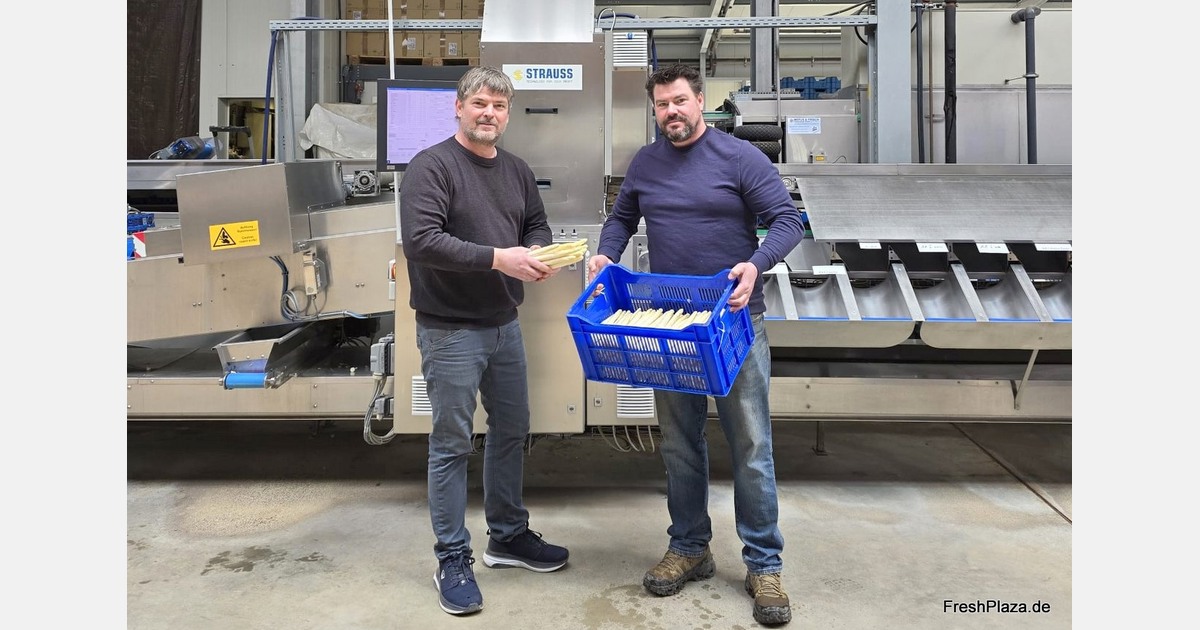 "This year, we shipped asparagus plants to Georgia for the first time"