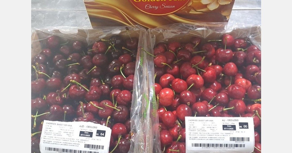 "The situation is very complex, mainly because Chile ships over 90% of its cherry exports to China"