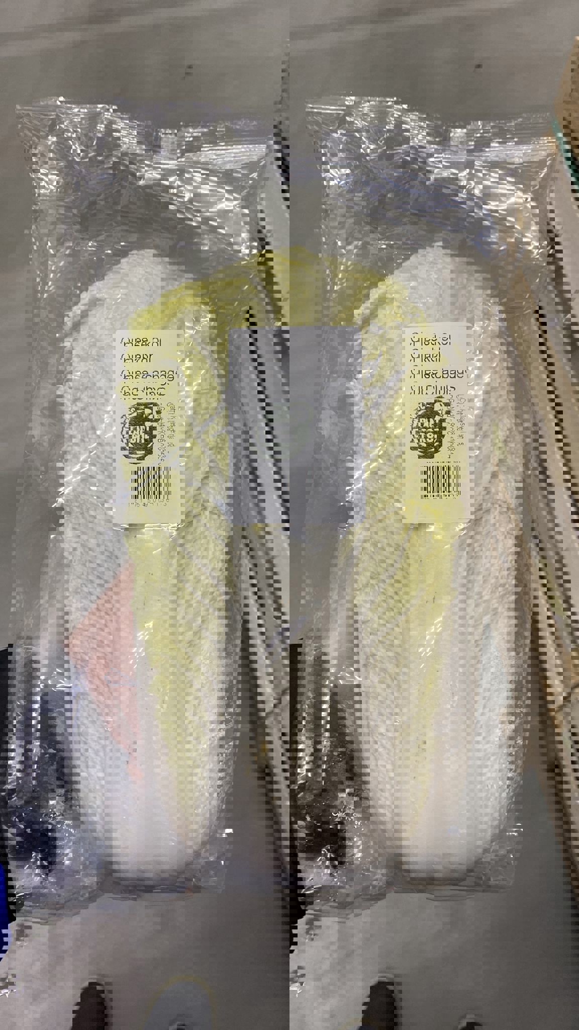 Increasing volumes of Chinese cabbage on the French market