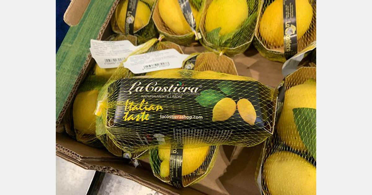 New packaging for lemons