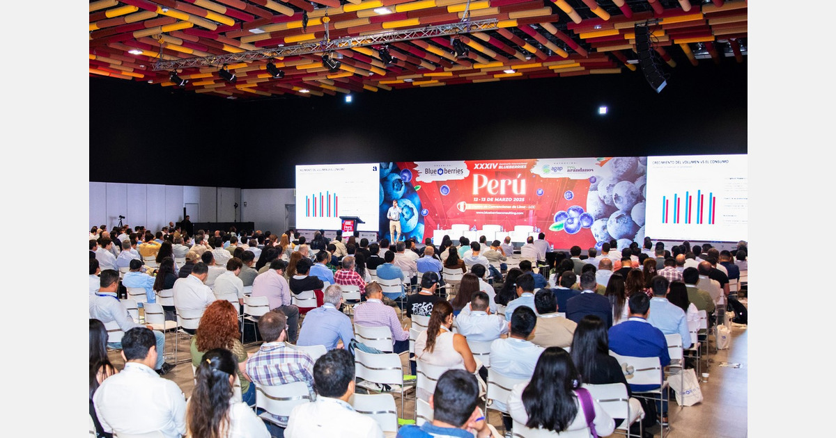 Blueberry industry leaders to gather at International Blueberries Lima 2026