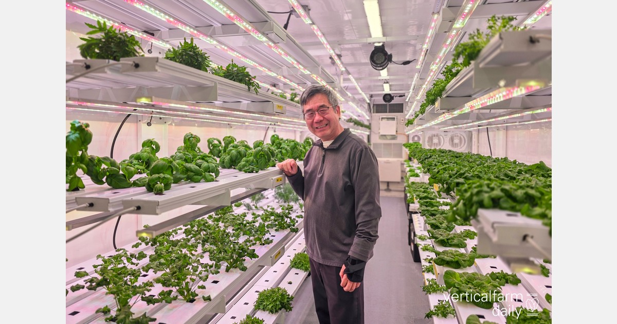 “From tissue culture to field trials, container farms allow us to control every step of plant development”