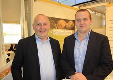 Father and son Nemegheer from De Aardappelhoeve, cheerful as ever.