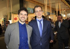 Thomas Fadel and Siemen Dionys from Phytocontrol Brussels were visitors.
