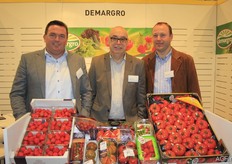 The gentlemen from Demargro: Guy De Meyer, Geert Vilez and Eddy Corijn.
