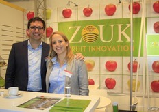 The new generation, Vincent and Laura, from Boomkwekerij Nicolai. Johan Nicolaï also has a breeding station called Zouk in addition to his tree nursery since 2009.