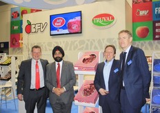 The BFV team is visible happy.