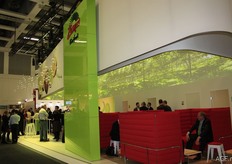 Zespri had a new stand this year.