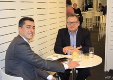 Rudi Callens from Dauchy, right.