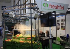 The communal stand from Fresfel, SHAFFE, Europat and WAPA.
