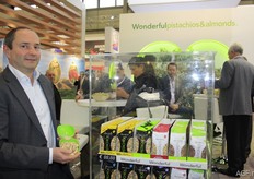 Tom Hazelof from Wonderful presented the Pistaches.