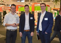 Teus de Jong, Kevin Klamminger and Gerben van Veldhuizen, of Fruit Security