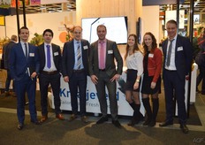 Kraaijeveld's team at the fair
