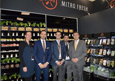 Laura van der Eijk, Said Bachau, Valon Bathiri, Kas Bathiri and Agin Bahthiri, of Mitro Fresh.