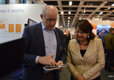 Alex Verbruggen and Dirian Boekhout, probably looking at some grandpa and grandma photos...