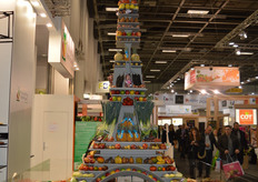 And a beautiful Eiffel tower at the French hall