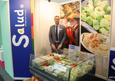 Joris van Heumen, of Salud Food Group, showcased avocado products made from Mexican Hass avocados