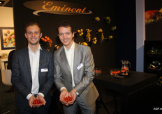 Eminent showcased a small snacking tomato. The product was referred to as cherryberry, but the brand name has yet to be decided