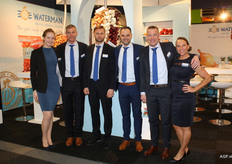 The Waterman Onions team: Naomi and Wim Waterman, Ewald Gouwenberg, Henri Hendrikse, Erik Waterman and Karin Knot