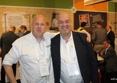 "The onion men of Hazera: Frank Druyff and André Boot. As they usually say: "Bald is a choice, even for onions"