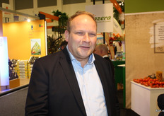 Carrot trader Kees Heegsma, of Lemmer, also visited the fair