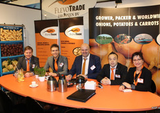 Our neighbours Ronald Velthuis, Paul van den Berg, Piet van Liere, Cees Smits and Tosia Bielicka, of FlevoTrade Dronten.