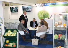 Great interest in the machines from Ron van de Pavert, of BrimaPack