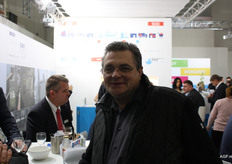 HenkJansen, of ZZC, as usual at the stand of 360 Quality Association