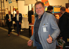 Bernhard Slot, of MJ Pronk, is always in a good mood