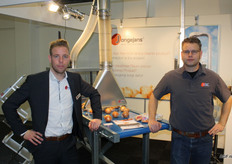 De second stand of Jongejans. This time with the air techniques: René Looijestijn and Bart Straathof