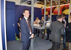 Chris Maat from Interko made time for a quick photo in all the commotion.