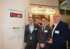 Martijn van Gaal, Marco Durbeck and Rens de Bruijn from C. Gottman BV from Barendrecht, the Netherlands. Marco Durbeck is the youngest generation Durbeck, and will do work placements with all of the Durbeck companies in coming years.