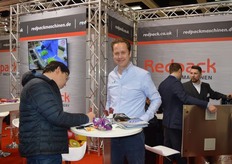 Piere Hagenaars as dealer in the Redpack packing machines stand.