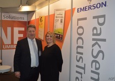 Jan Willem Schrijver and Rachel Becker vanfromEmerson. 'Cold Chain Solutions under one umbrella.'
