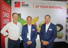 Adriaan van Beek of De Laat Koudetechniek and Leon Hooghart and Jan van Kessel of BG Door